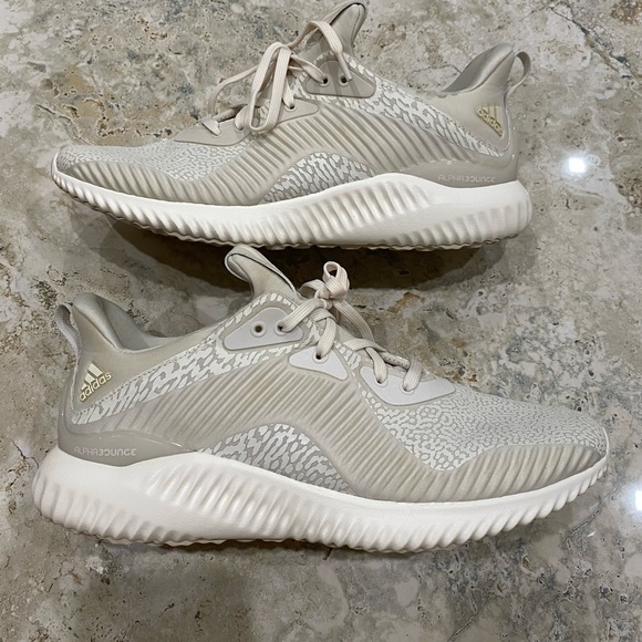 adidas | Shoes | Adidas Alphabounce Reflective Shoes Size 85 | Poshmark